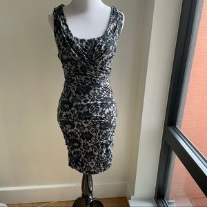 Vintage Dolce and Gabbana D&G Lace Printed Dress - Size 38